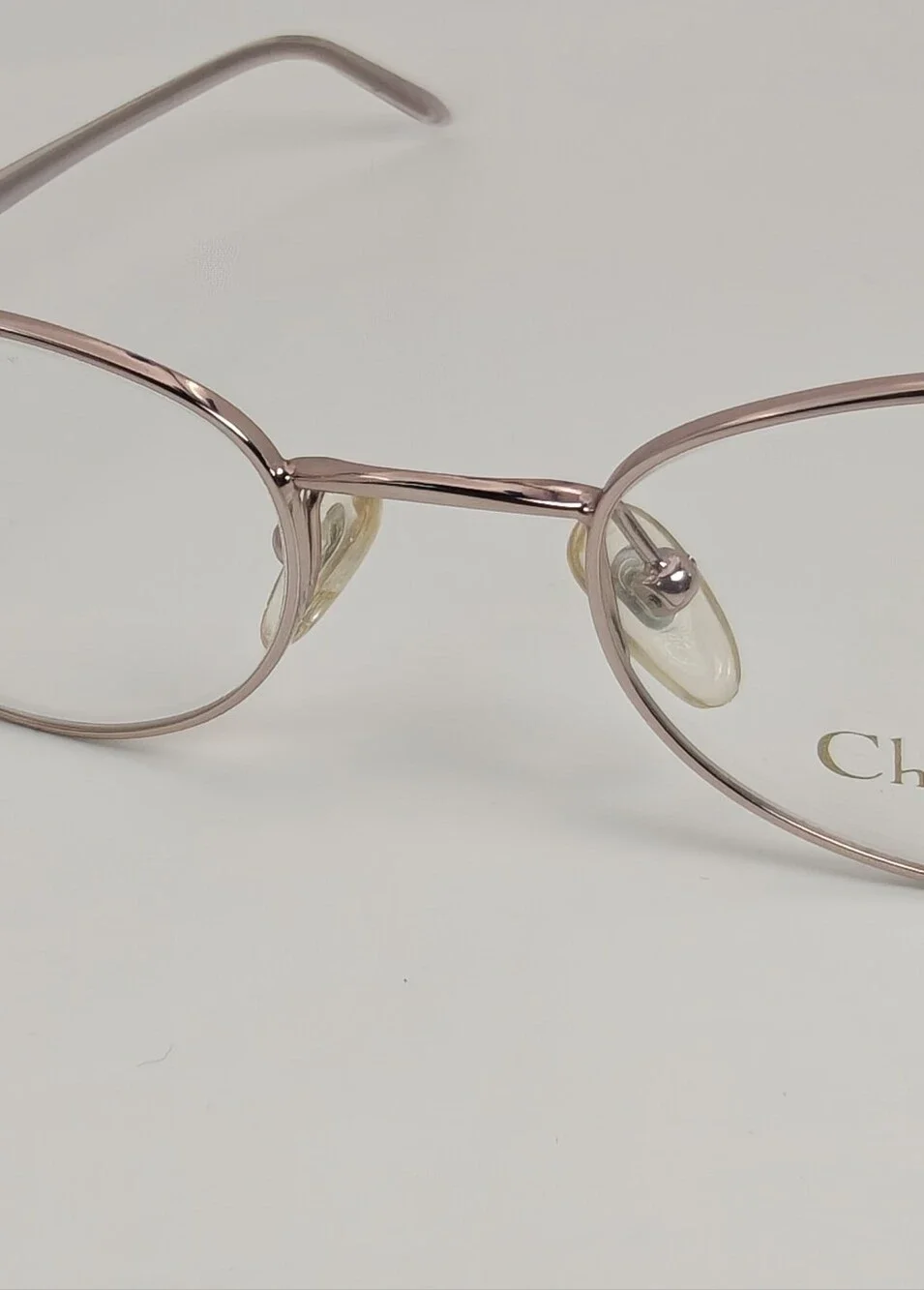 Dior CD 3584. Rose Gold. Fault. Women's Light Rose Gold Oval Glasses